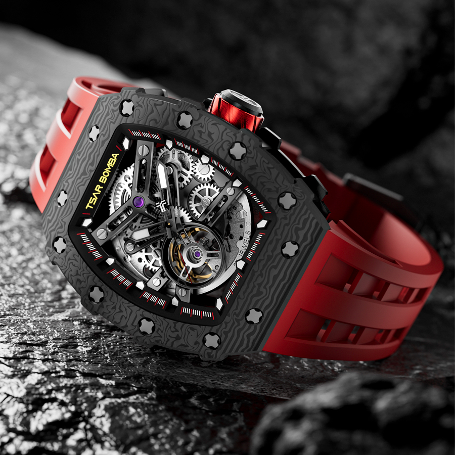 Đồng hồ Tsar Bomba TB8208CF-09 Carbon