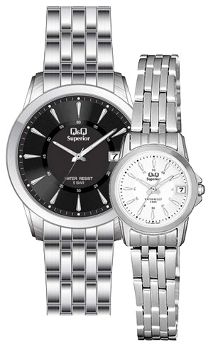 Đồng hồ Q&Q QQ-S300J202Y + QQ-S301J201Y