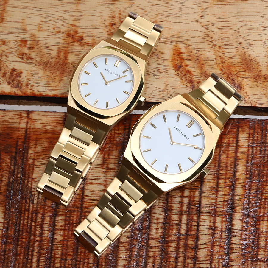 Đồng hồ Aries Gold AG-G1031 G-WG + AG-L1032 G-WG