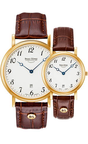 Đồng hồ đôi Bruno Sohnle 17-33109-920+17-33110-920