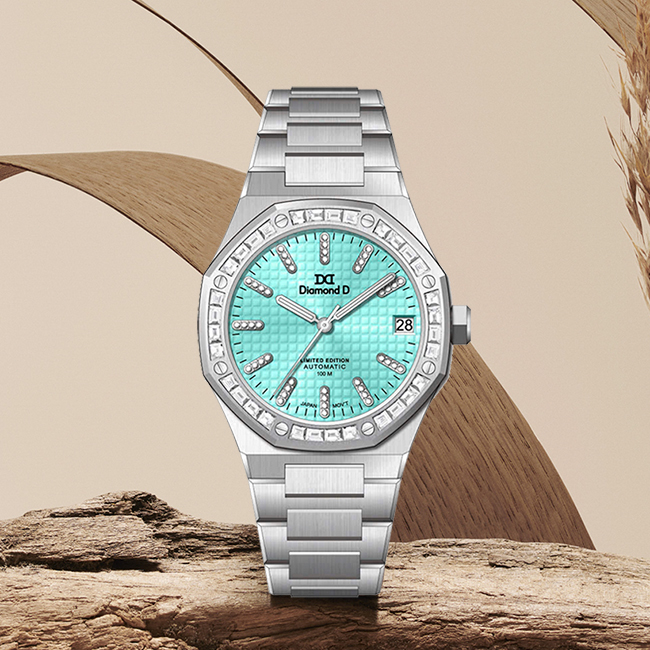 Đồng hồ Diamond D DM2110L-04 Tiffany Blue