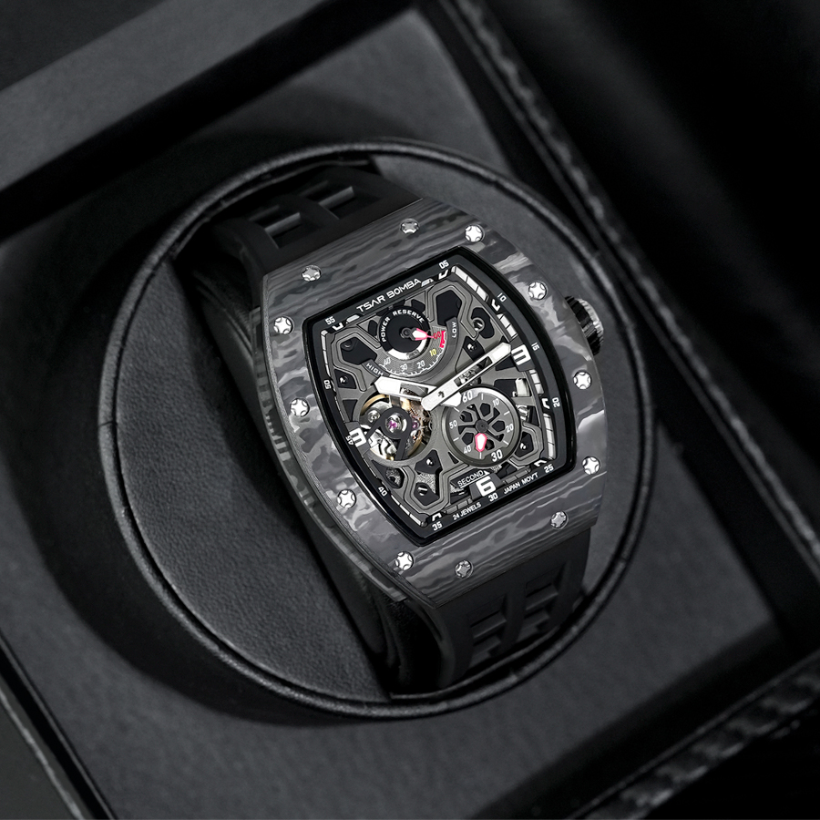 Đồng hồ Tsar Bomba TB8212CF-04 Full carbon + ceramic