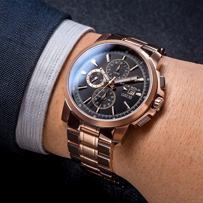Đồng hồ Aries Gold AG-G7301 RG-BKRG