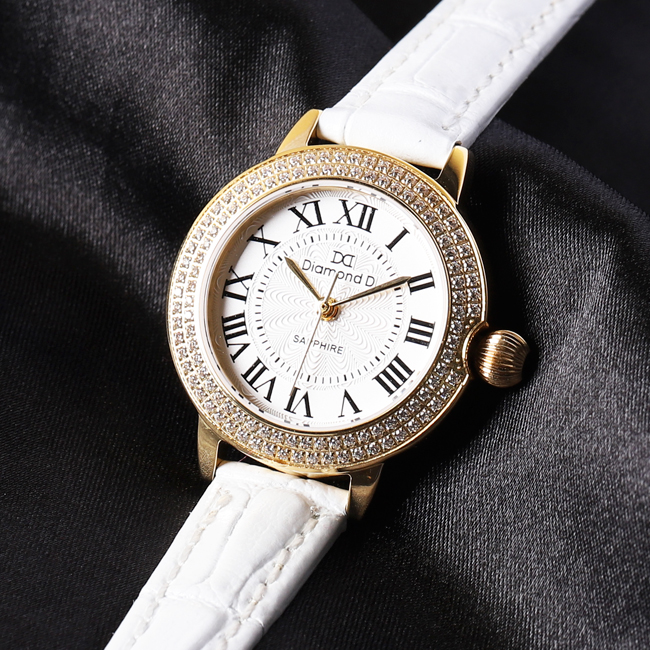 Đồng hồ Diamond D DM61195IG-W