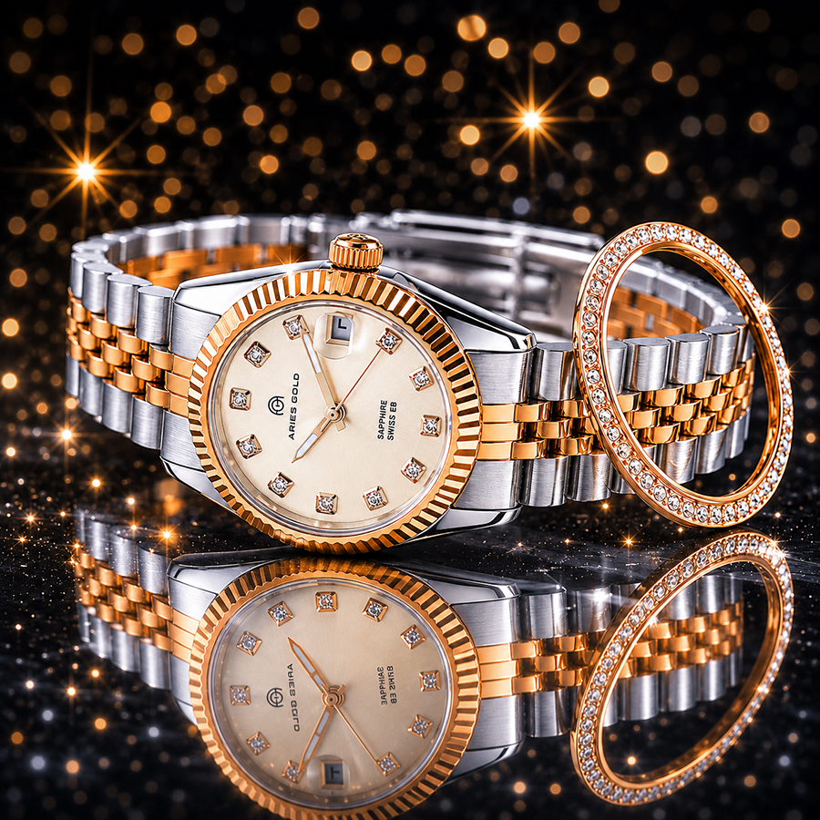 Đồng hồ Aries Gold AG-LR68Q RD-ROSE