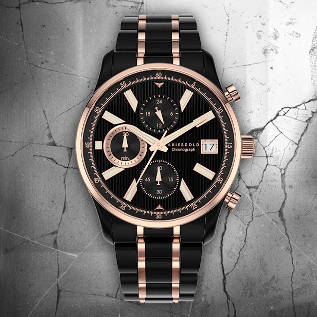 Đồng hồ Aries Gold AG-G7020 BKRG-BKRG