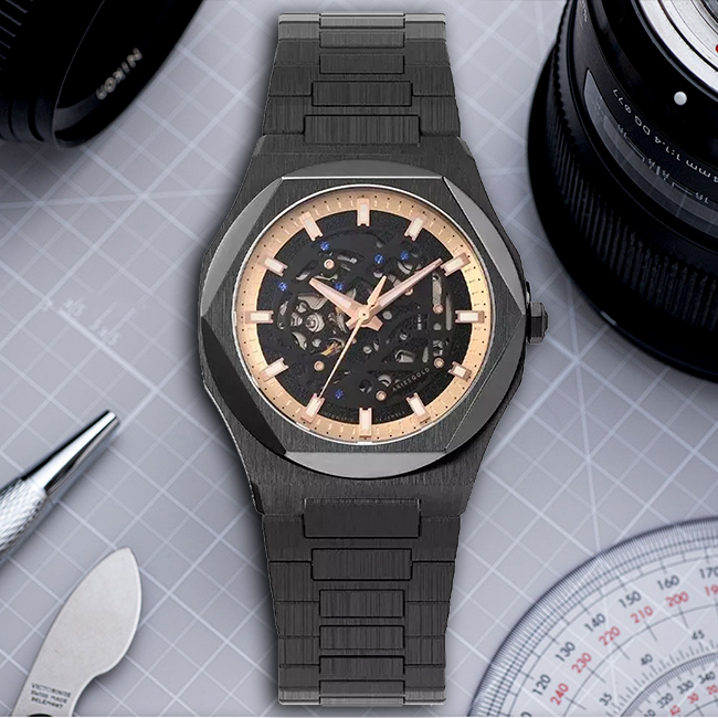 Đồng hồ Aries Gold AG-G9031 BK-BKRG