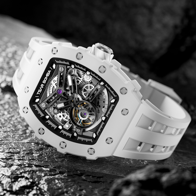 Đồng hồ Tsar Bomba TB8208C-07 Ceramic