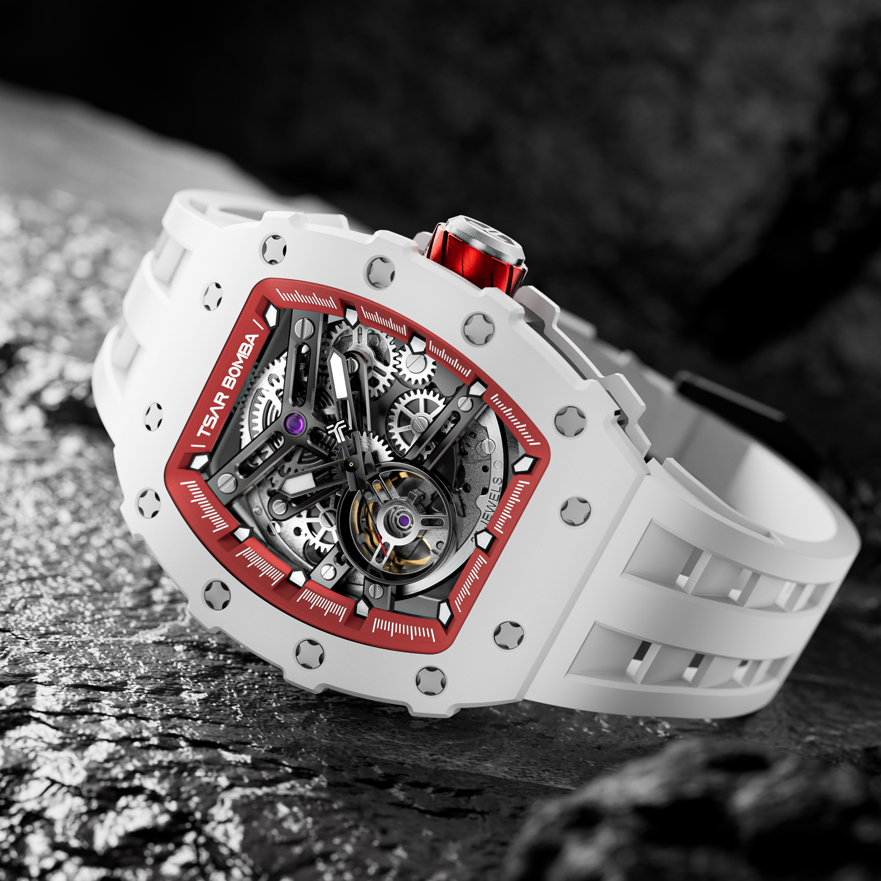Đồng hồ Tsar Bomba TB8208C-08 Ceramic