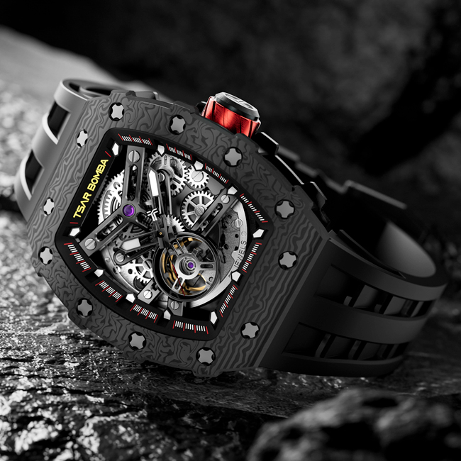 Đồng hồ Tsar Bomba TB8208CF-08 Carbon