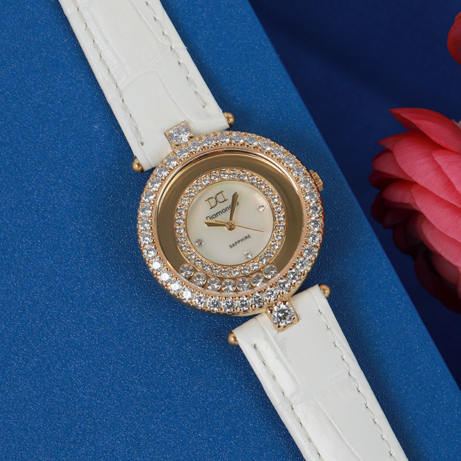 Đồng hồ Diamond D DM36285IG-W
