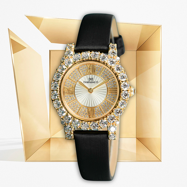 Đồng hồ Diamond D DM55865IG-B
