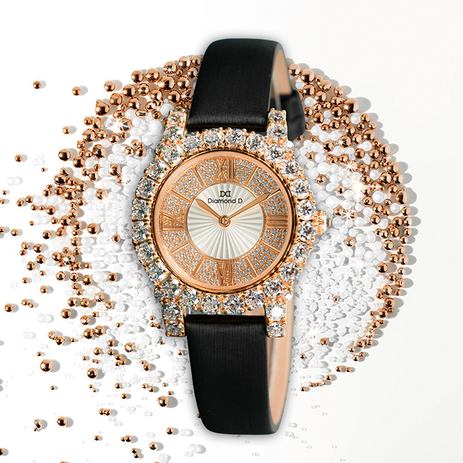 Đồng hồ Diamond D DM55865RG-B