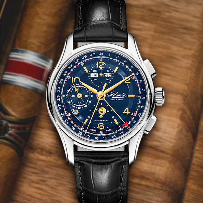 Đồng hồ Atlantic Swiss AT-52851.41.55G Limited