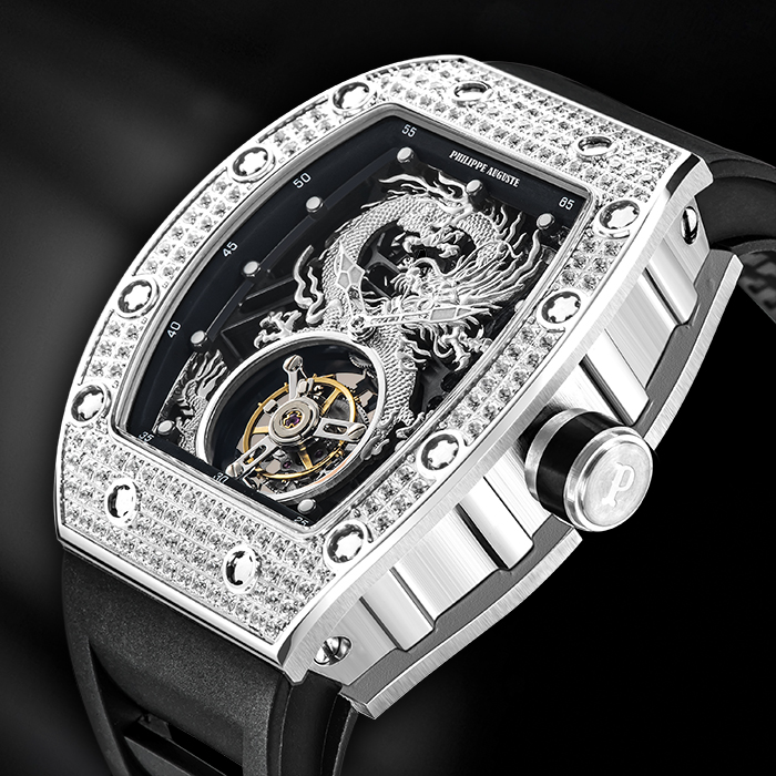 Đồng hồ Philippe Auguste Tourbillon PA8668S Limited