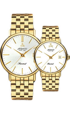 Đồng hồ Atlantic Swiss AT-50756.45.21+AT-10356.45.11