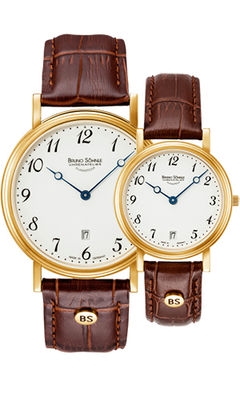 Đồng hồ đôi Bruno Sohnle 17-33109-920+17-33110-920