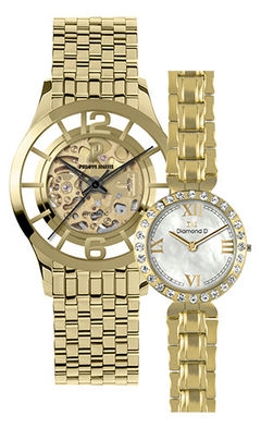 Đồng hồ Philippe Auguste PA5007D + Diamond D DD6017D