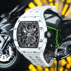 Đồng hồ Tsar Bomba TB8212CF-01 Full Carbon + Ceramic