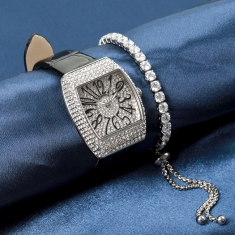 Đồng hồ Diamond D DM74505W-B Diamond 