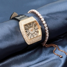 Đồng hồ Diamond D DM74505IG-B